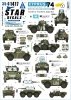 Star Decals 35-C1417 Cyprus 74 2. Turkish invasion of Cyprus in 1974. British Peacekeepers. Ferret Mk 1/2, Ferret Mk 2/3, Saladin Mk 2 1/35